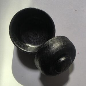 Small Ebonized Container