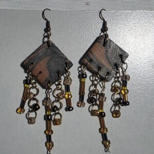 Dangle Earrings Ebony