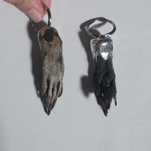 Keychain Unlucky Racoon Paw