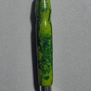 Icon Pen Green Swirl